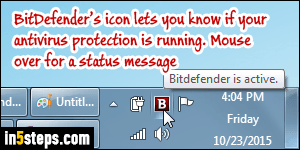disable bitdefender endpoint temporarily